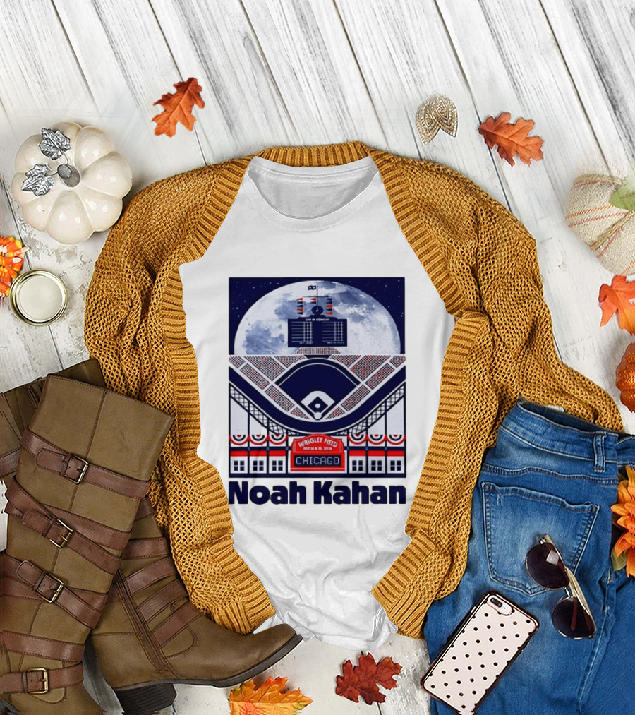 Noah Kahan Live In Concert Wrigley Field July 14 15 2023 Chicago T-Shirt