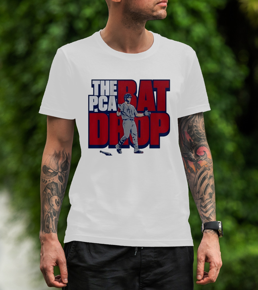 The PCA Bat Drop Pete Crow Armstrong Chicago Cubs T-Shirt
