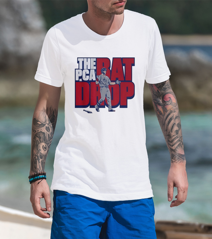 The PCA Bat Drop Pete Crow Armstrong Chicago Cubs T-Shirt