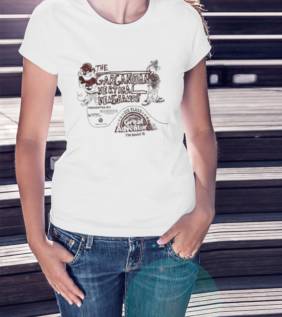 The Gargantuan Vertical Vengeance Great Adventure Series B T-Shirt