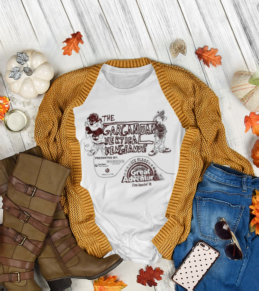 The Gargantuan Vertical Vengeance Great Adventure Series B T-Shirt