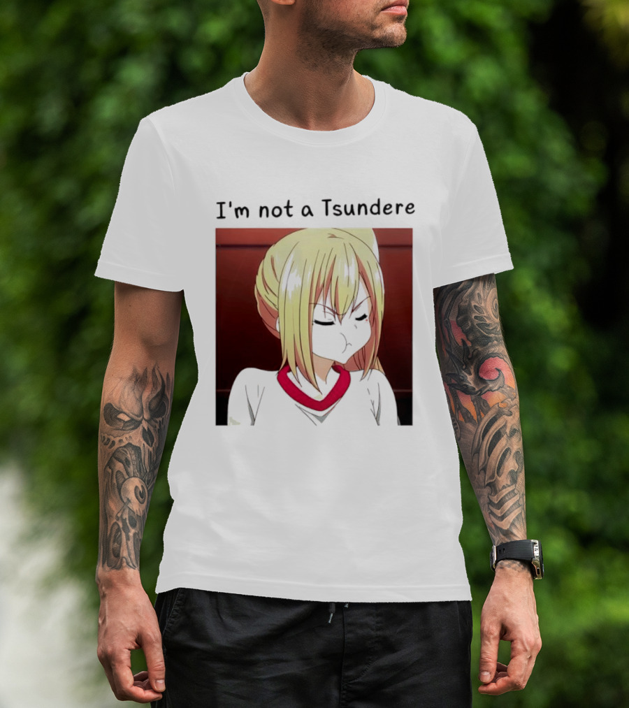 I'm Not A Tsundere Mai Kawakami Anime Character Expression T-Shirt