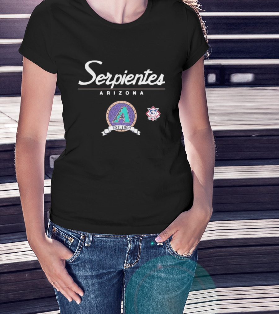 Arizona Serpientes Diamondbacks Est 1998 MLB Baseball NL T-Shirt