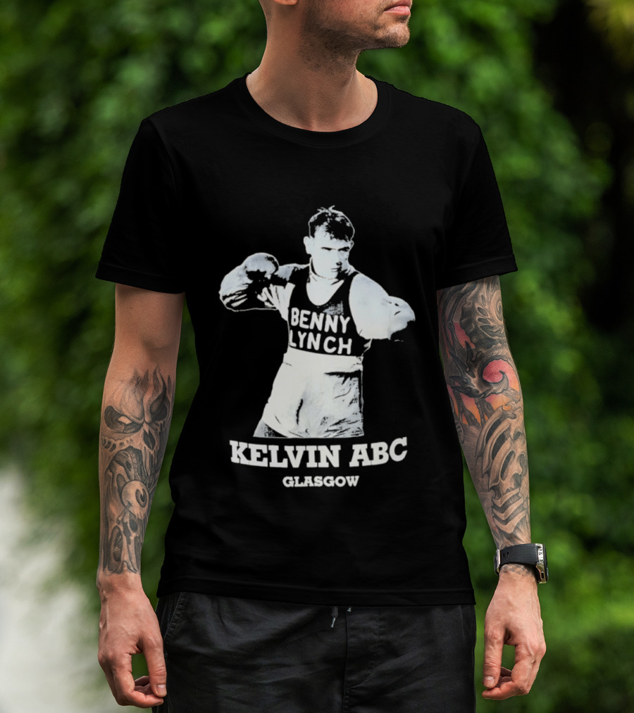 Benny Lynch Kelvin ABC Glasgow Boxing Legend T-Shirt