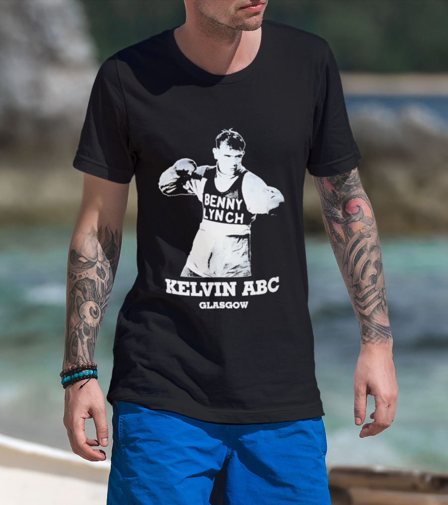 Benny Lynch Kelvin ABC Glasgow Boxing Legend T-Shirt