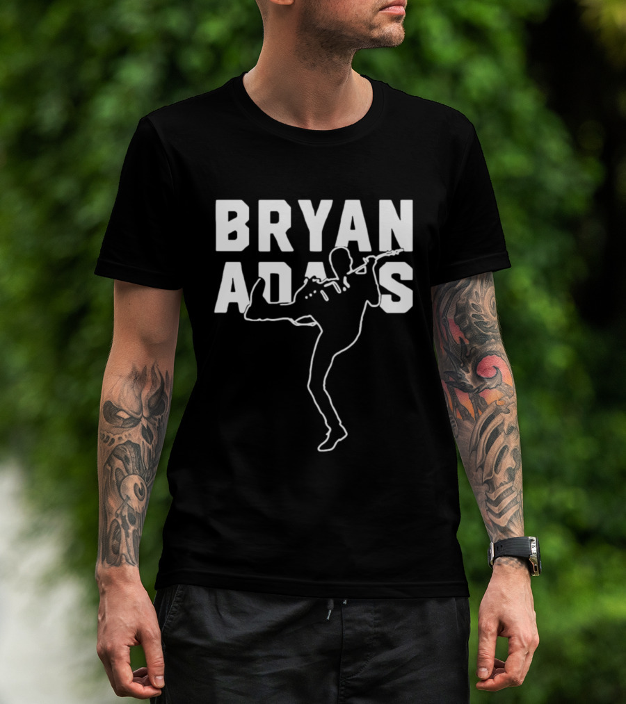 Bryan Adams Guitarist Rock Music T-Shirt