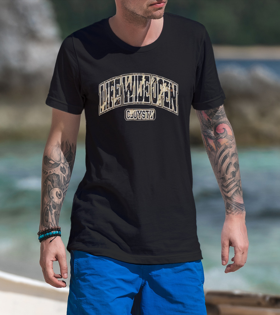 CboysTV Life Wide Open Off Road Adventure YouTube T-Shirt