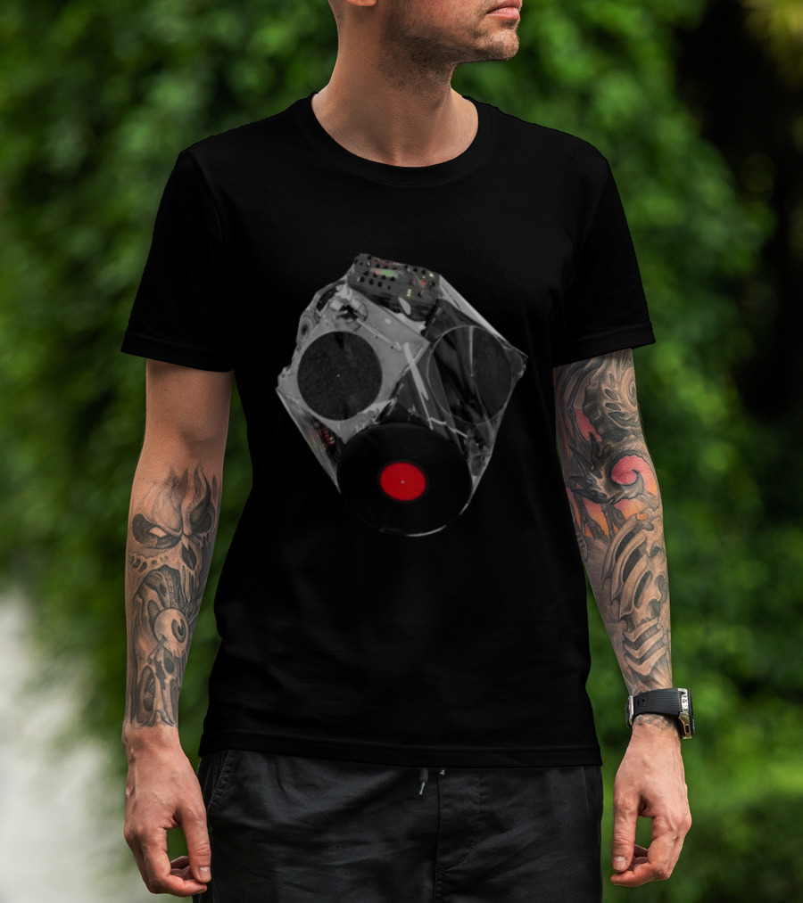 Sid The 3Rd Turntable Mask Shop Store T-Shirt