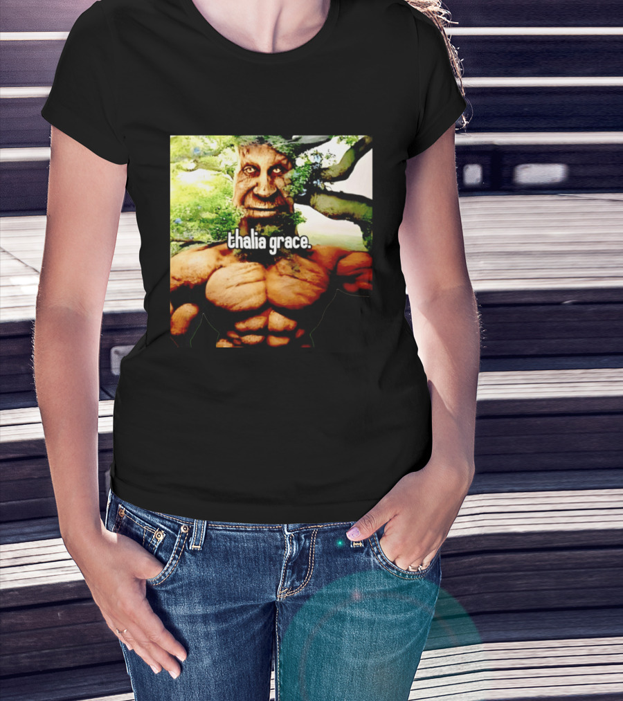 Thalia Grace Tree Creature Meme Fantasy Forest Guardianship T-Shirt