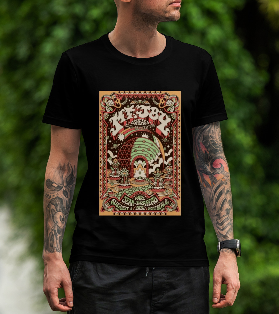 MT. Joy Osheaga Music Arts Festival August 1 2026 Parc Jean Drapeau Montreal T-Shirt