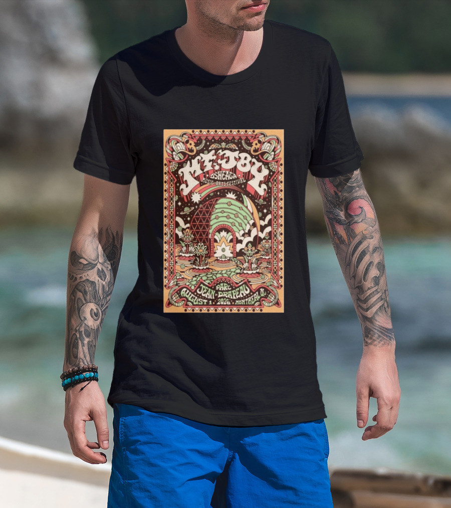 MT. Joy Osheaga Music Arts Festival August 1 2026 Parc Jean Drapeau Montreal T-Shirt