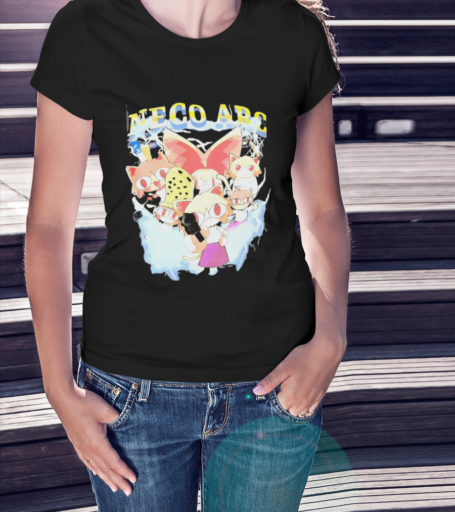 Neco Arc Tsukihime Type Moon Anime Character Collection T-Shirt