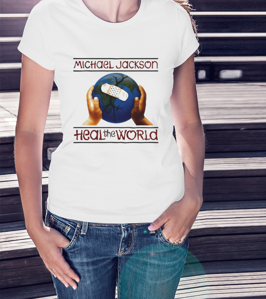 Michael Jackson Heal The World King Of Pop T-Shirt