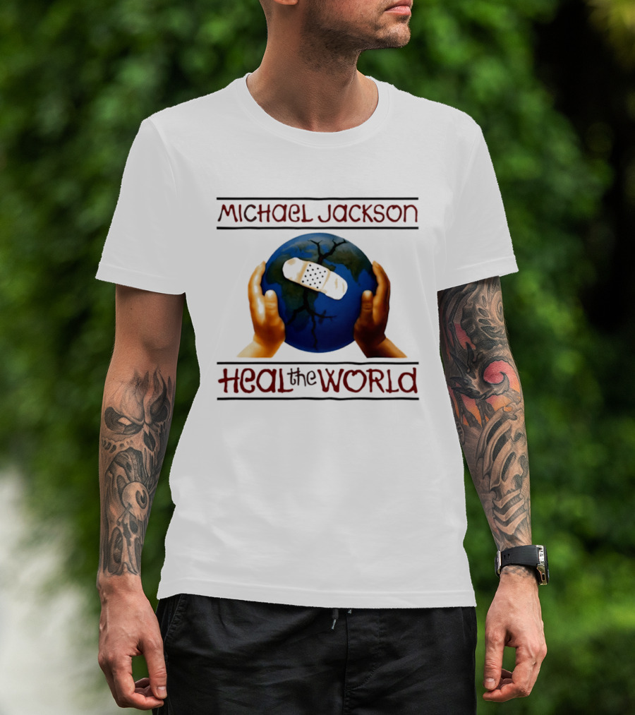Michael Jackson Heal The World King Of Pop T-Shirt