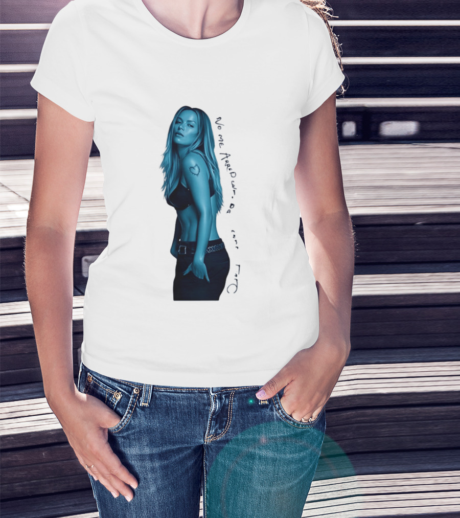 Karol G No Me Arrepiento De Ser De Tanto Blue T-Shirt
