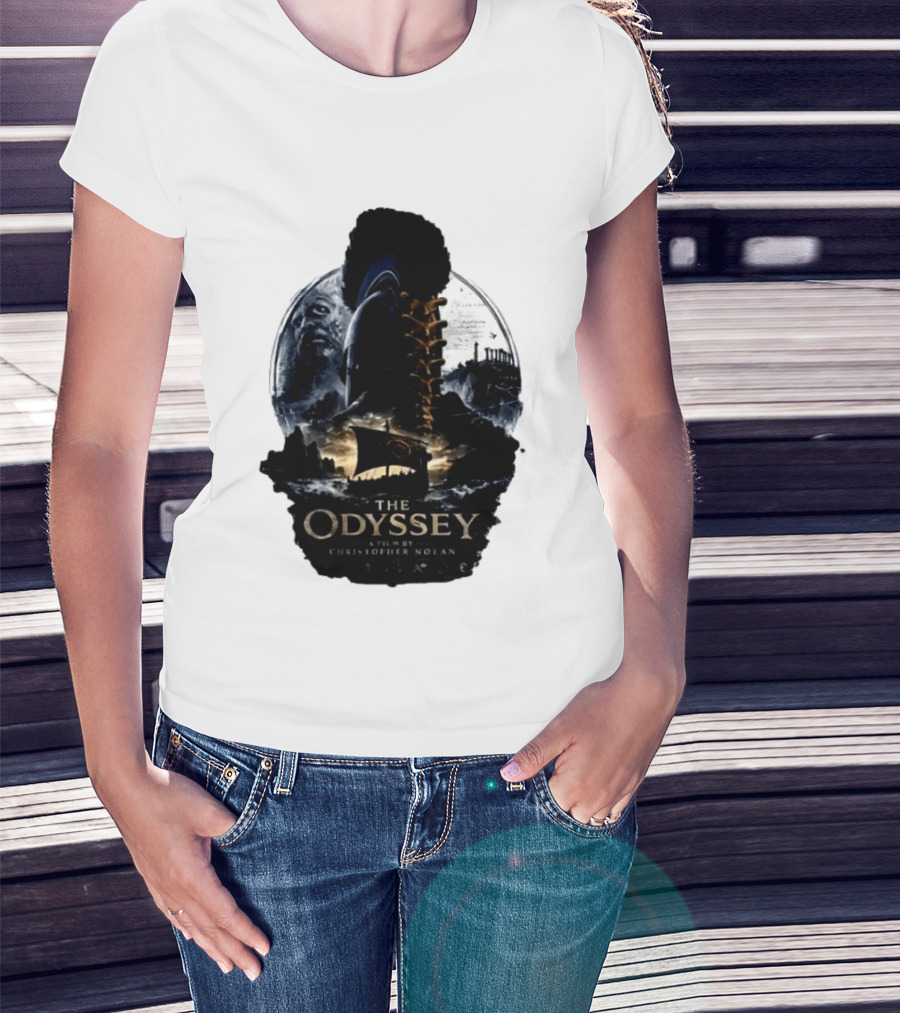 The Odyssey Film By Christopher Nolan Featuring Odysseus Mythical Hero T-Shirt