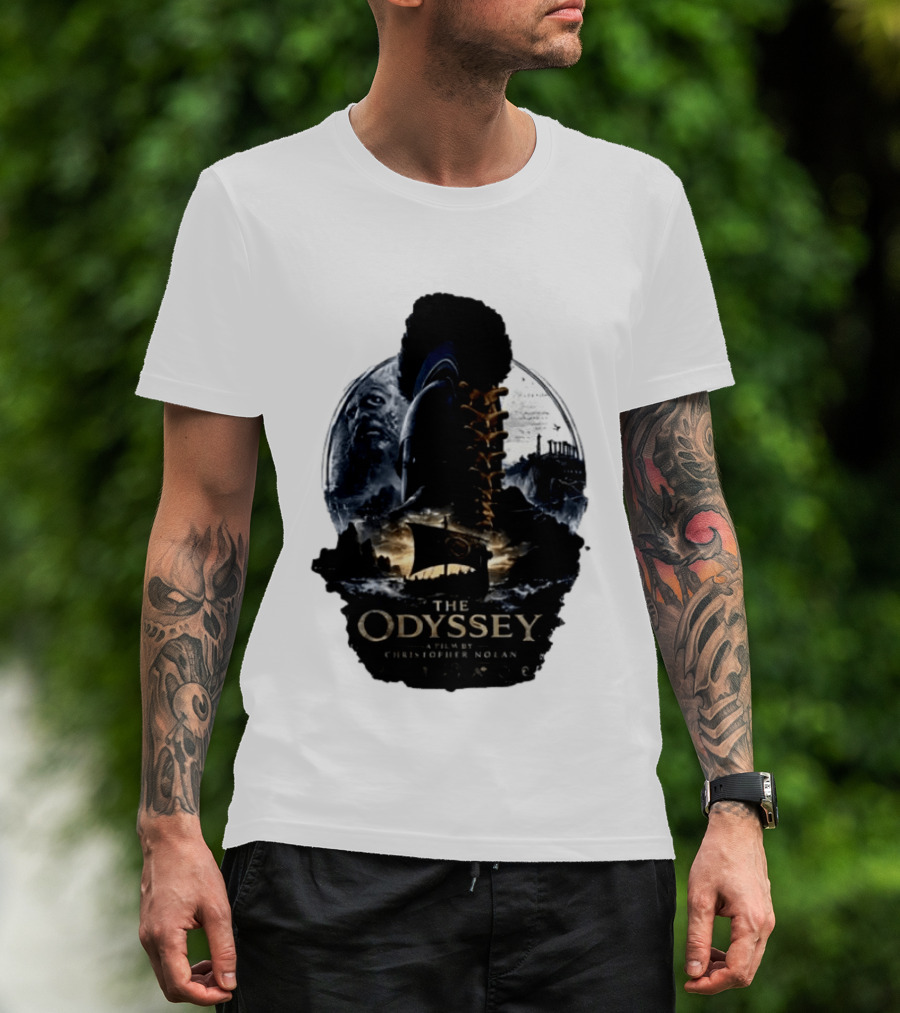 The Odyssey Film By Christopher Nolan Featuring Odysseus Mythical Hero T-Shirt