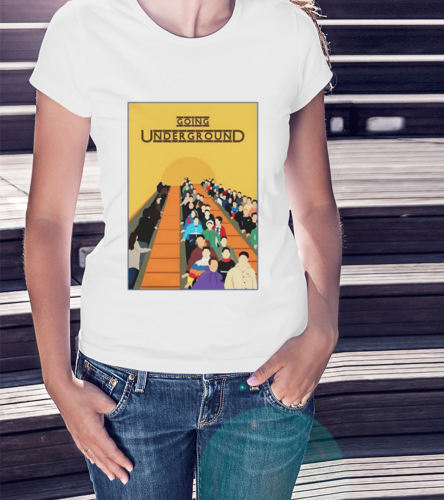 The Jam Going Underground Mod Culture Casuals Terrace Youth Football T-Shirt