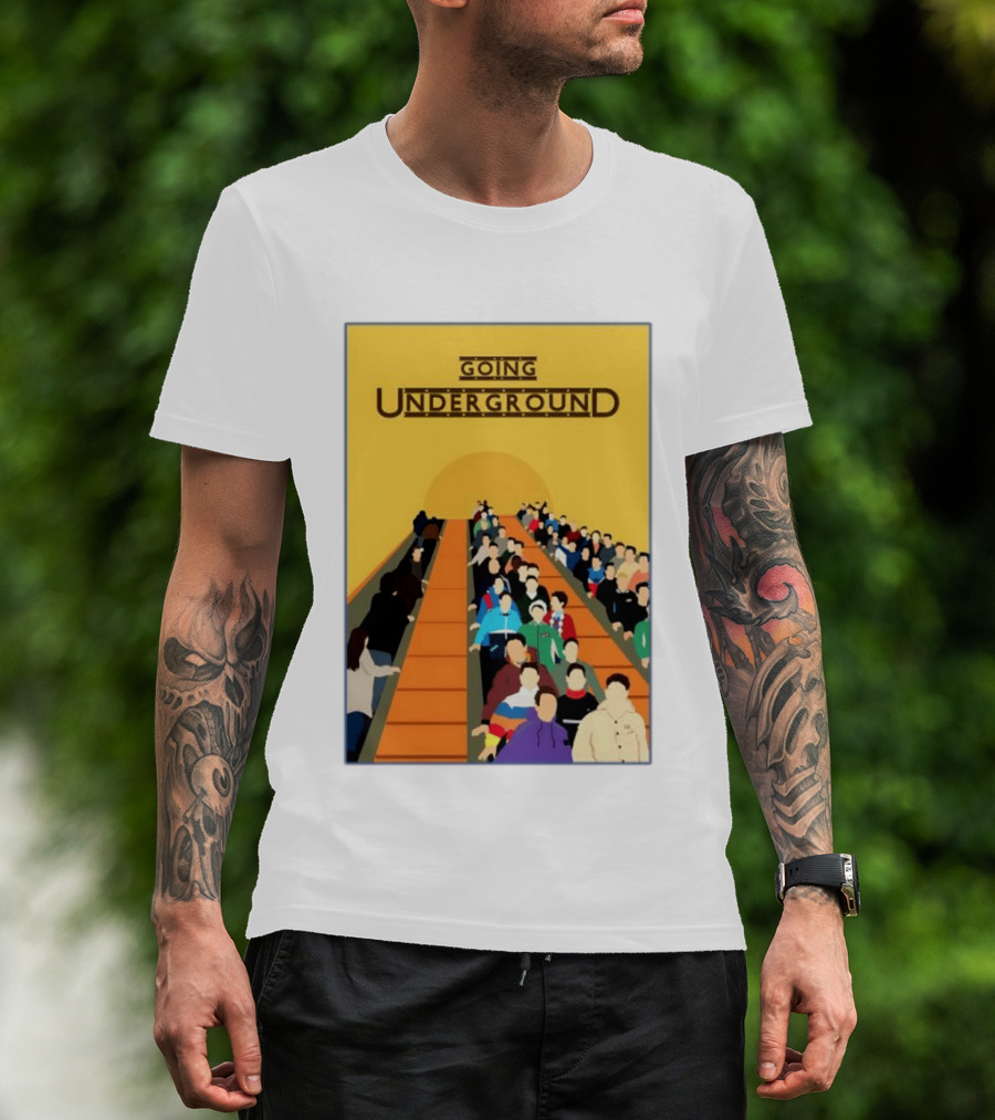 The Jam Going Underground Mod Culture Casuals Terrace Youth Football T-Shirt