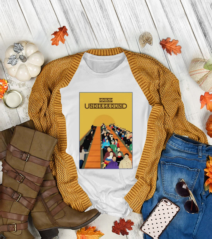 The Jam Going Underground Mod Culture Casuals Terrace Youth Football T-Shirt
