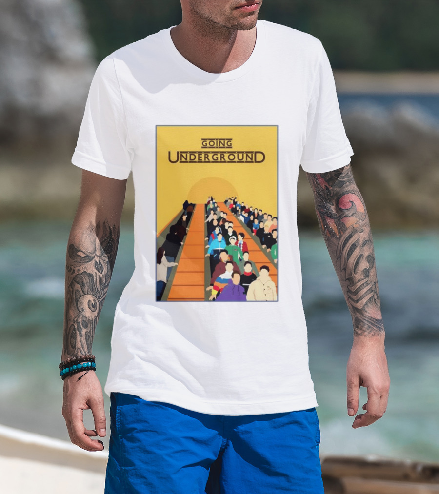 The Jam Going Underground Mod Culture Casuals Terrace Youth Football T-Shirt