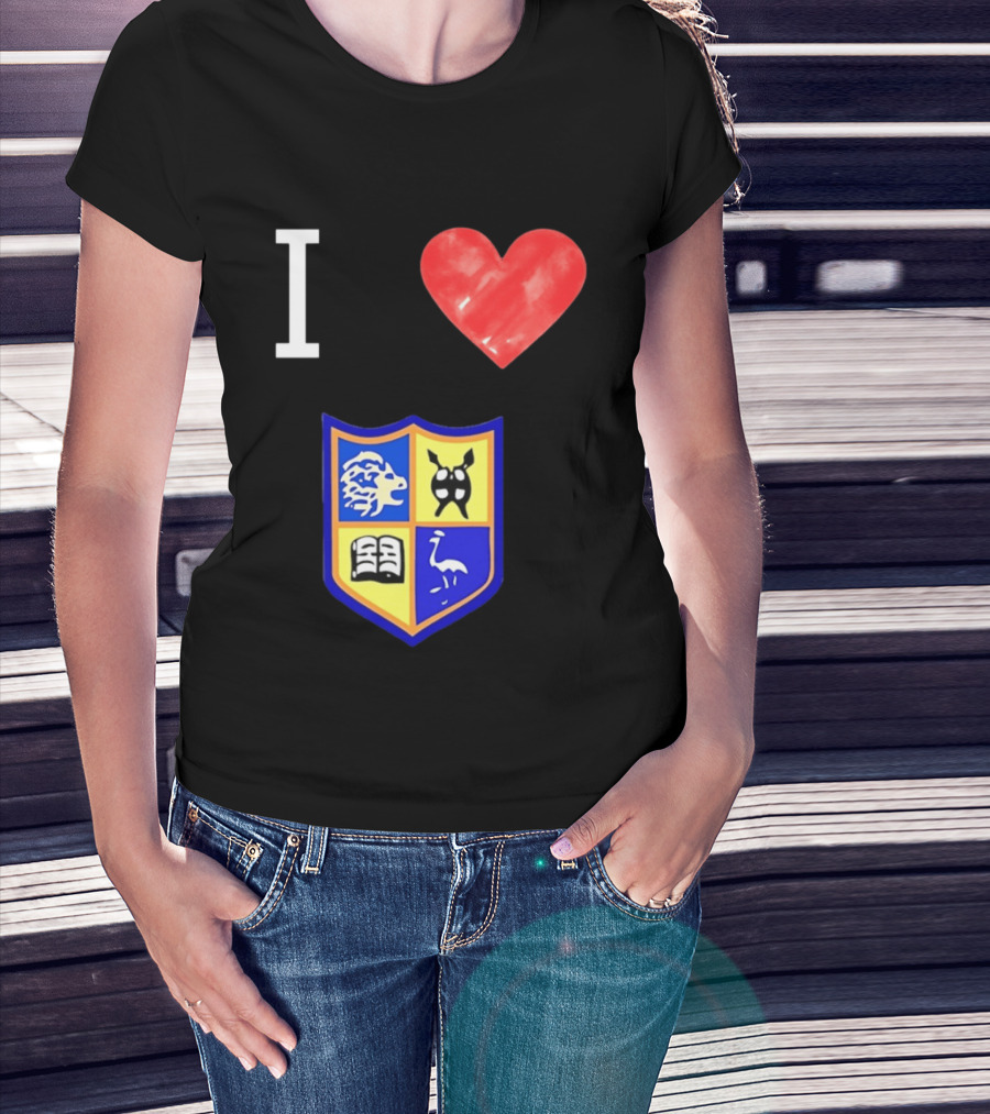 I Love University Of Zimbabwe UZ Harare Lion Emblem Crest T-Shirt
