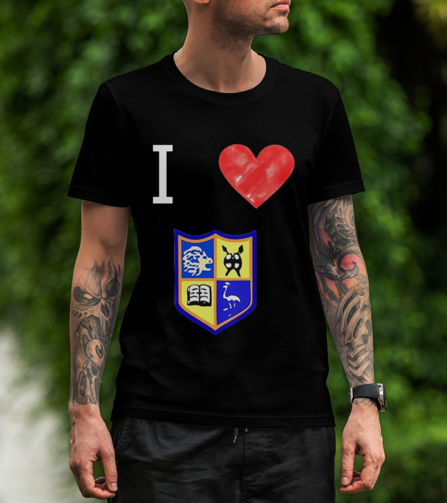 I Love University Of Zimbabwe UZ Harare Lion Emblem Crest T-Shirt