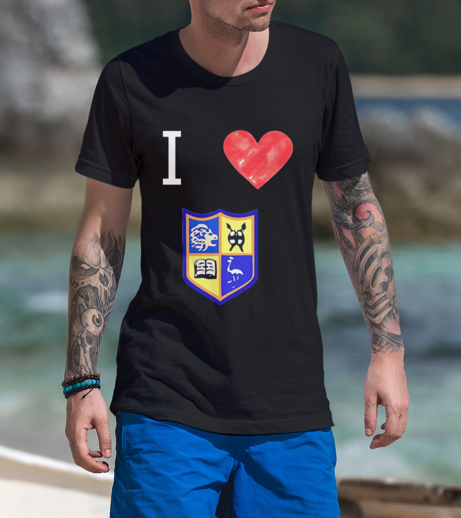 I Love University Of Zimbabwe UZ Harare Lion Emblem Crest T-Shirt