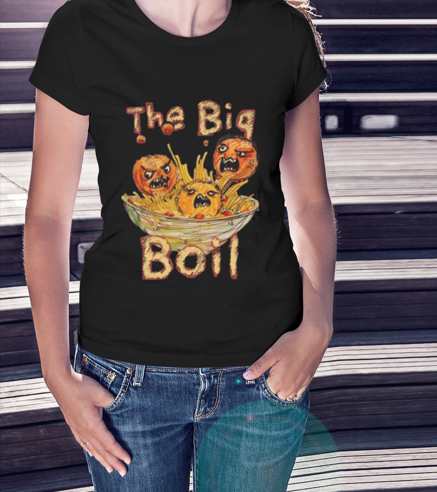 Kt8 Store Spag Heddy The Big Boil Scribble Black T-Shirt