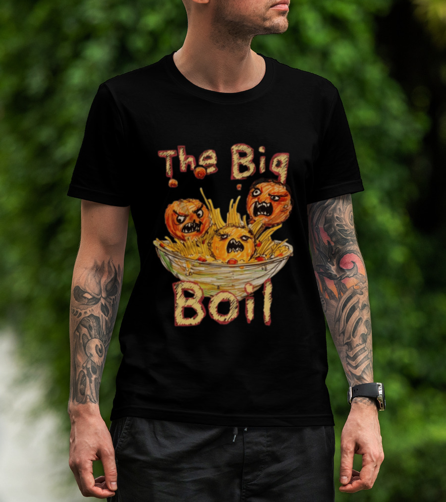 Kt8 Store Spag Heddy The Big Boil Scribble Black T-Shirt