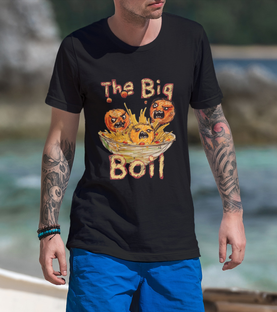 Kt8 Store Spag Heddy The Big Boil Scribble Black T-Shirt