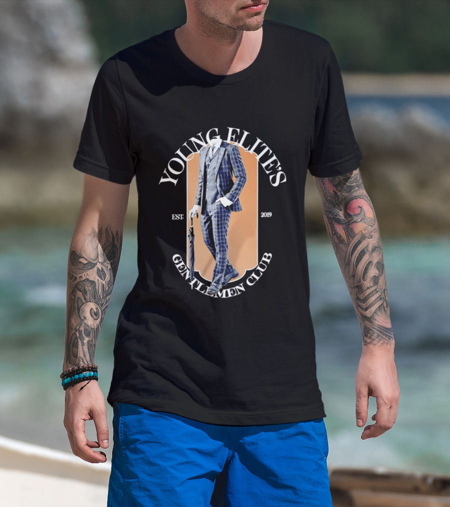 Young Elite's Gentlemen Club Est 2019 Suit T-Shirt