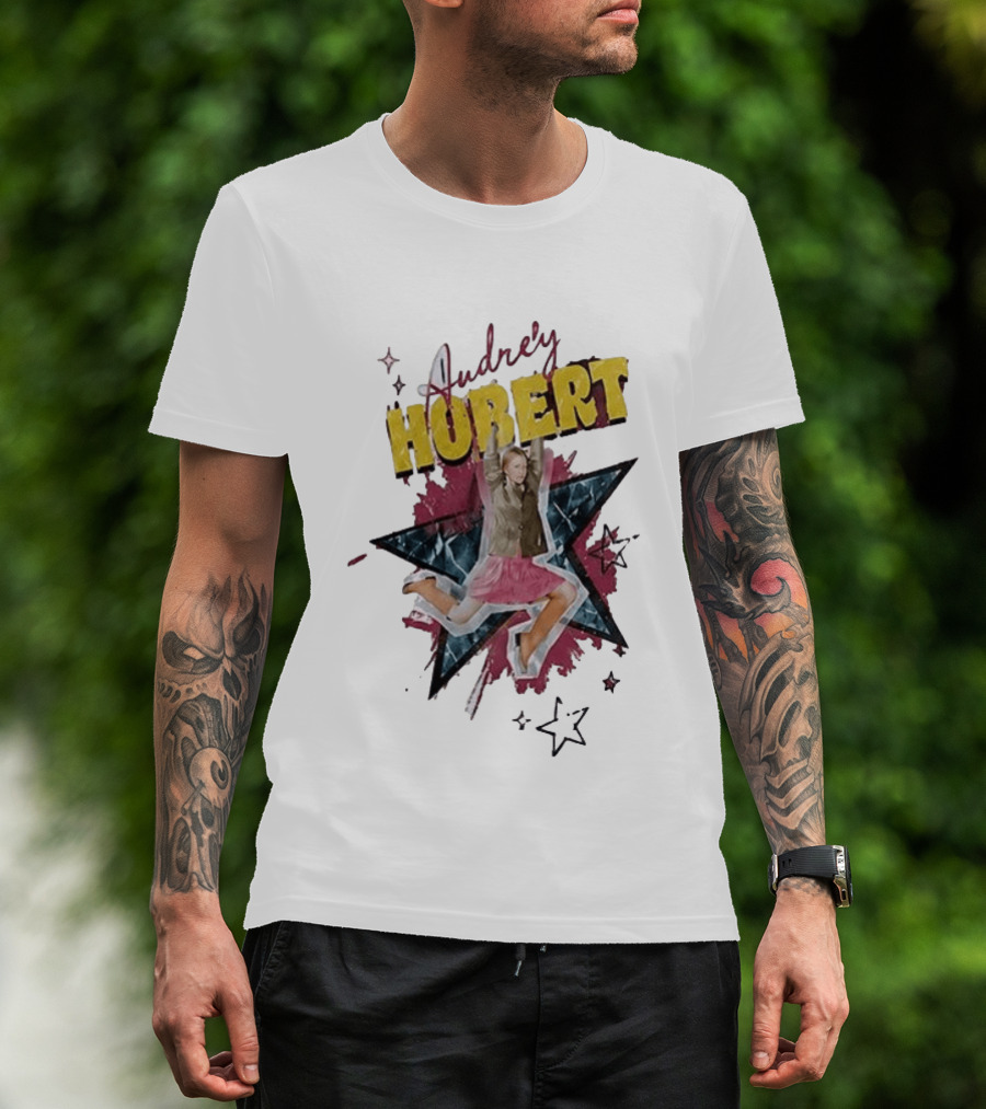 Audrey Hubert The Staircase To Stardom Tour Jumping Starburst T-Shirt
