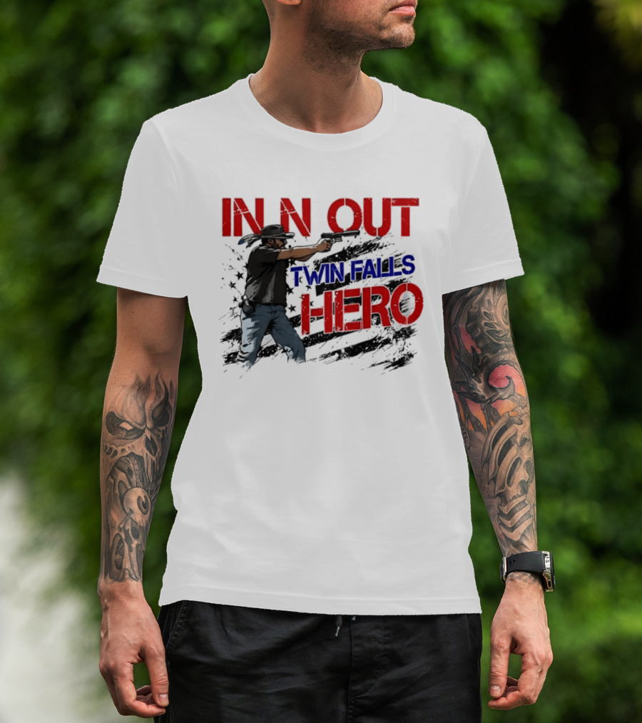IN N OUT Twin Falls Hero Jordan Salinas T-Shirt