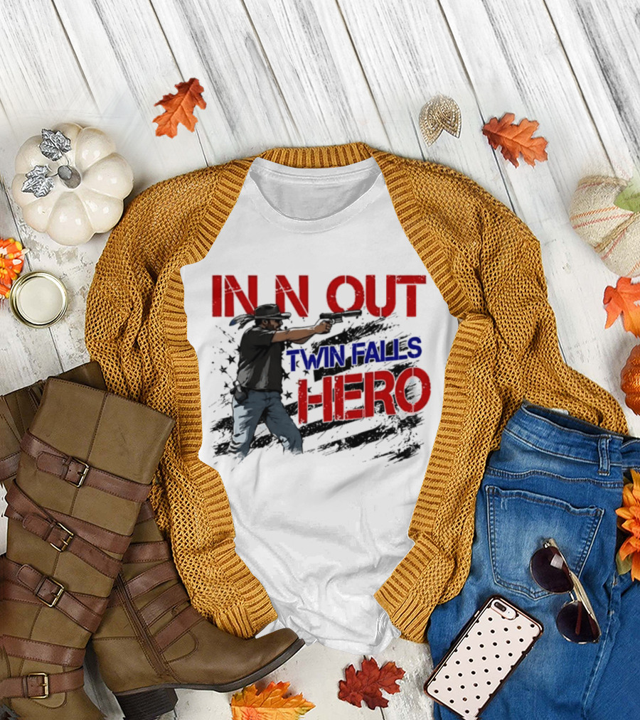 IN N OUT Twin Falls Hero Jordan Salinas T-Shirt