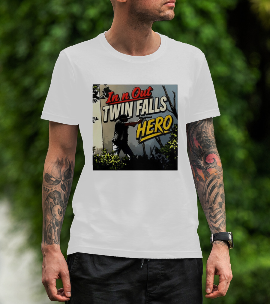 In N Out Twin Falls Hero Jordan Salinas 2026 T-Shirt
