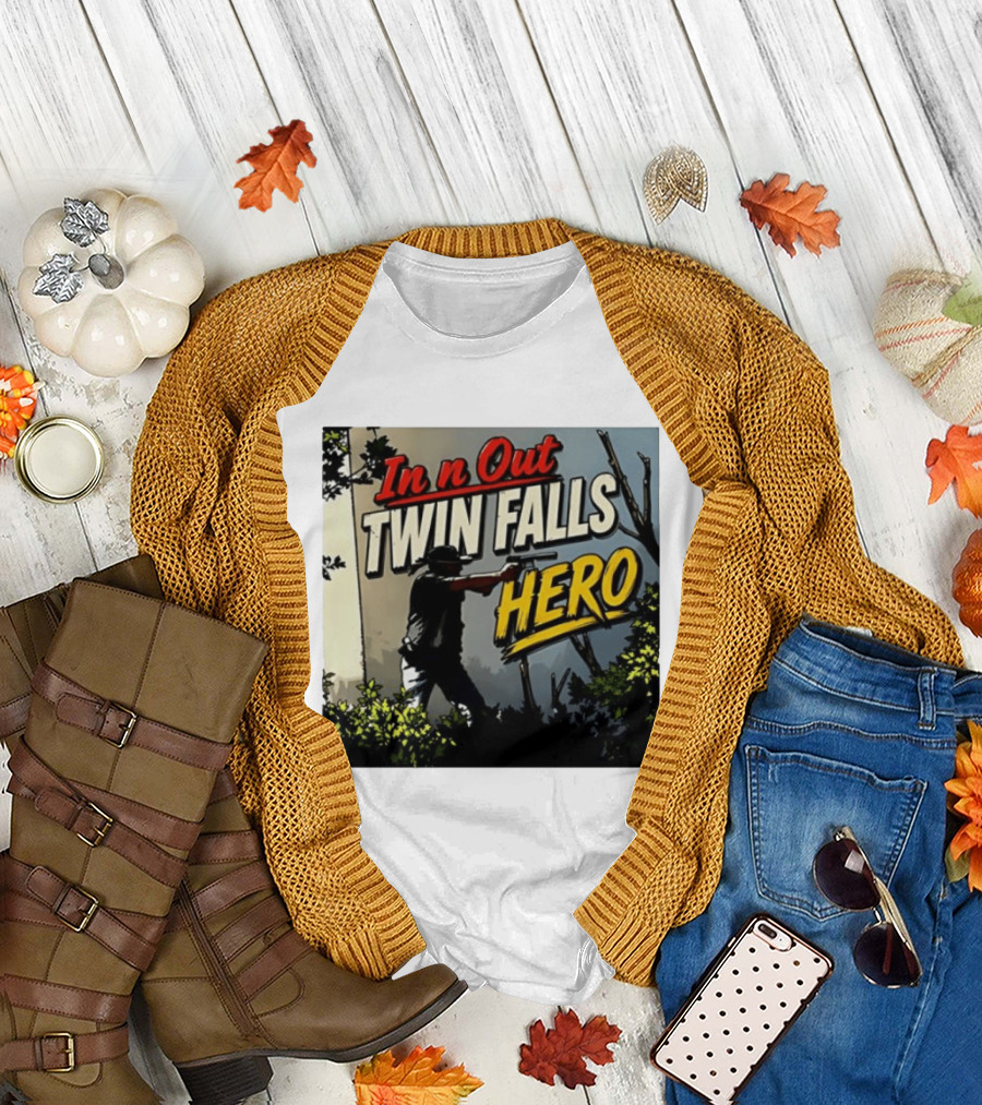 In N Out Twin Falls Hero Jordan Salinas 2026 T-Shirt