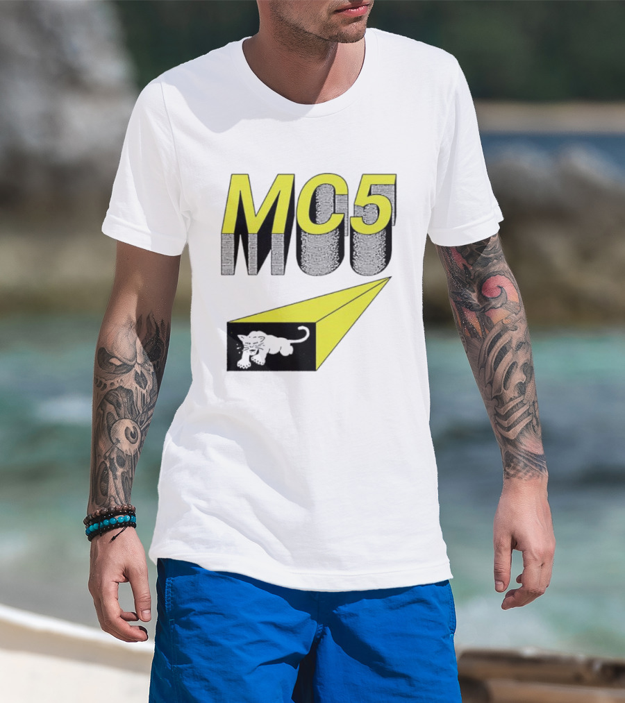MC5 Motor City Five Rock Panther T-Shirt