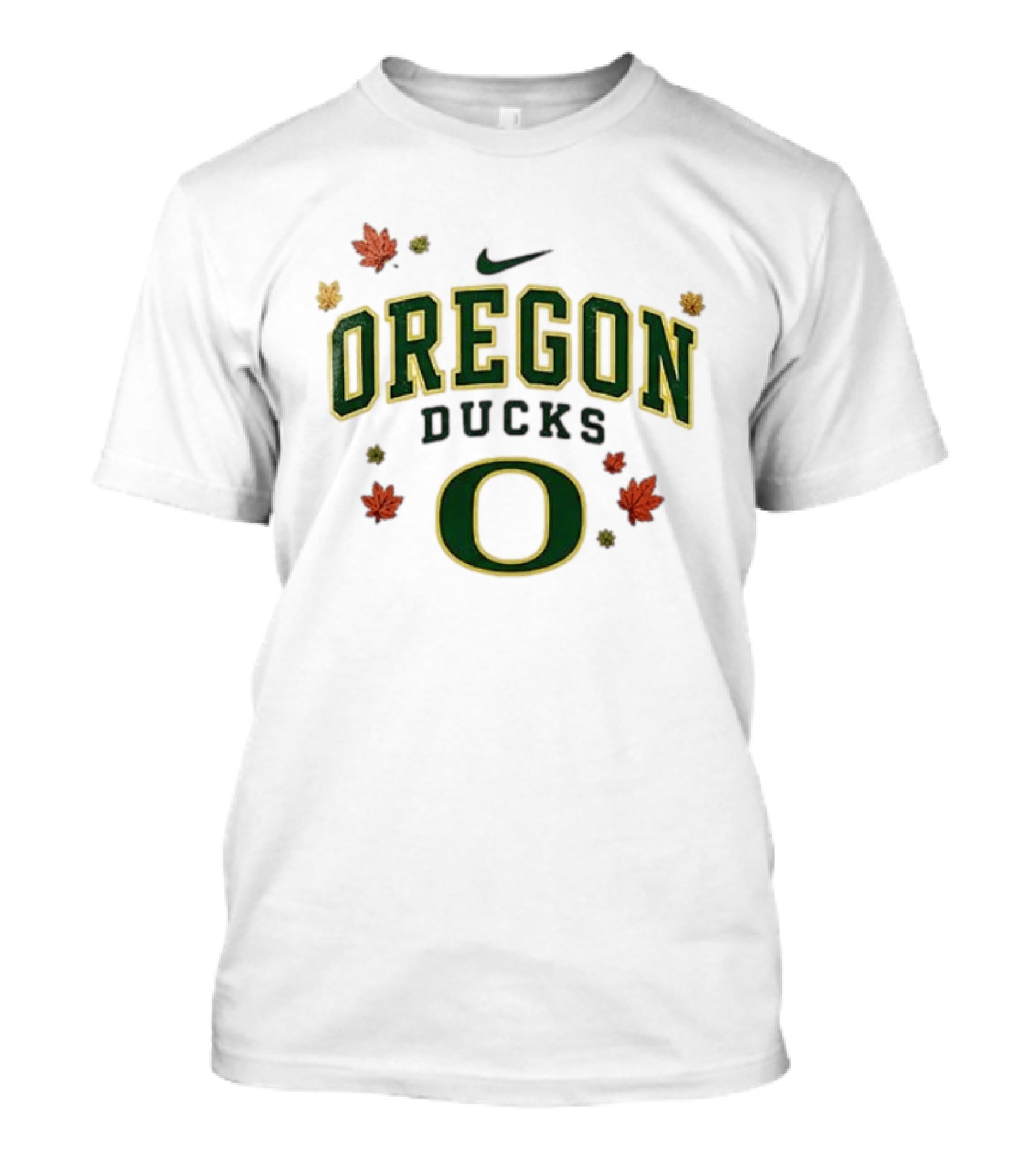 Oregon Ducks Nike Fall Leaves T-Shirt