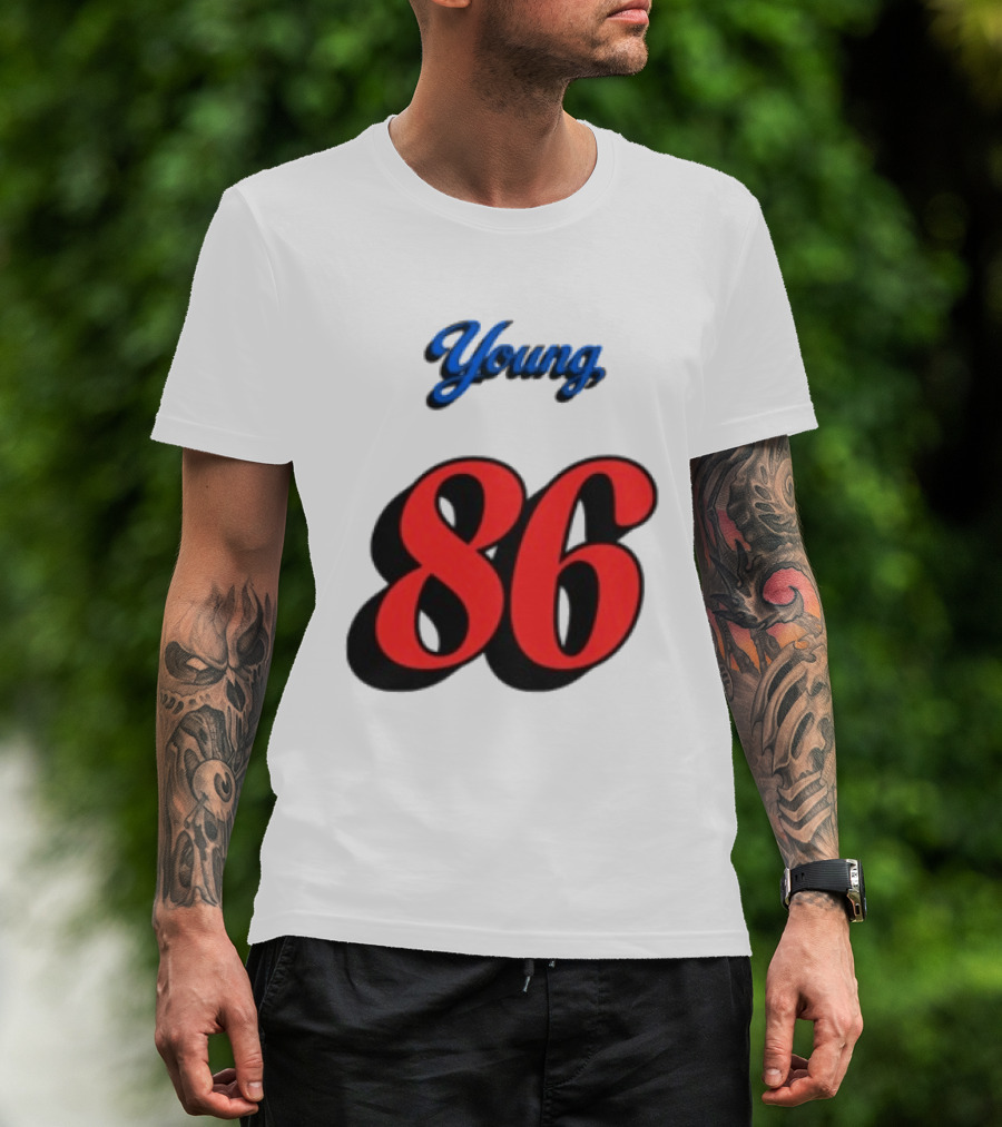 Owl City Store Young 86 Baseball 3 4 Sleeve T-Shirt