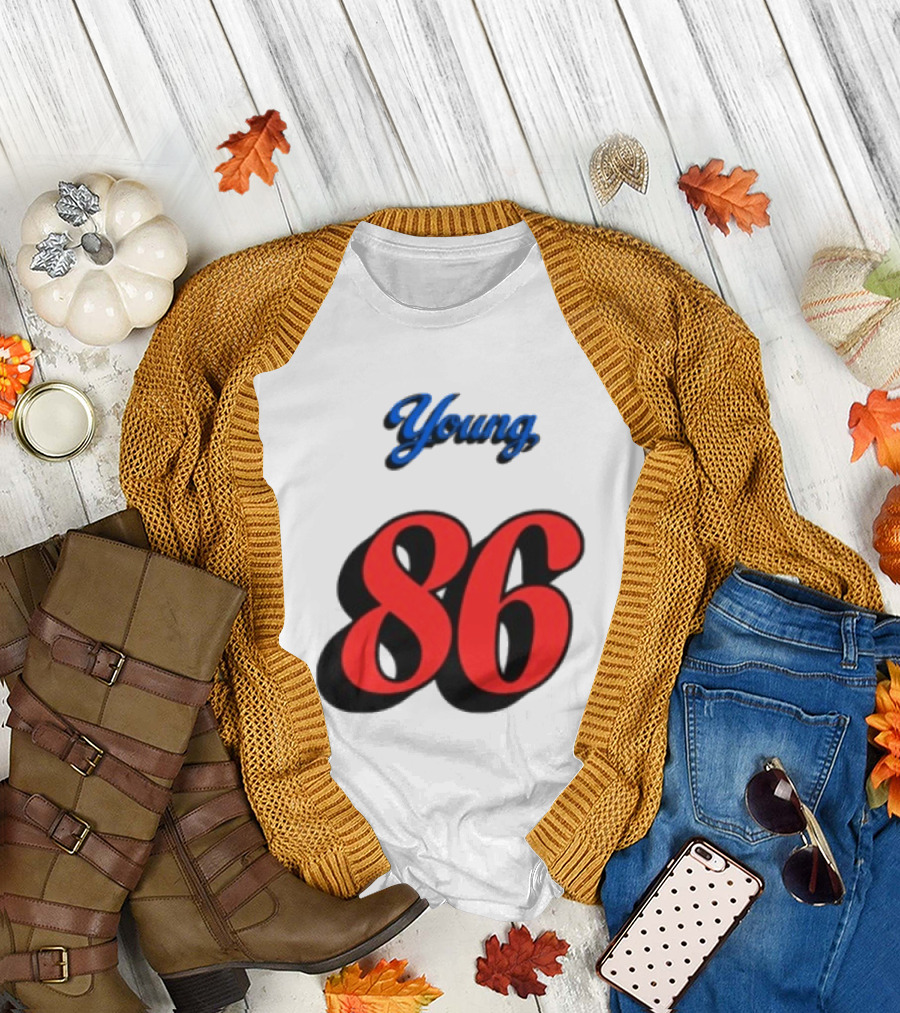Owl City Store Young 86 Baseball 3 4 Sleeve T-Shirt