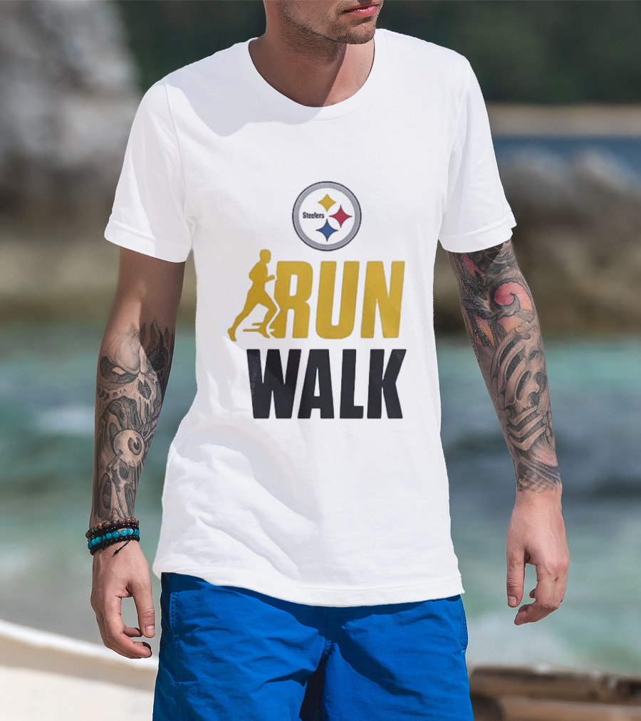 Pittsburgh Steelers Run Walk Steelers Nation Unite Event Gear T-Shirt