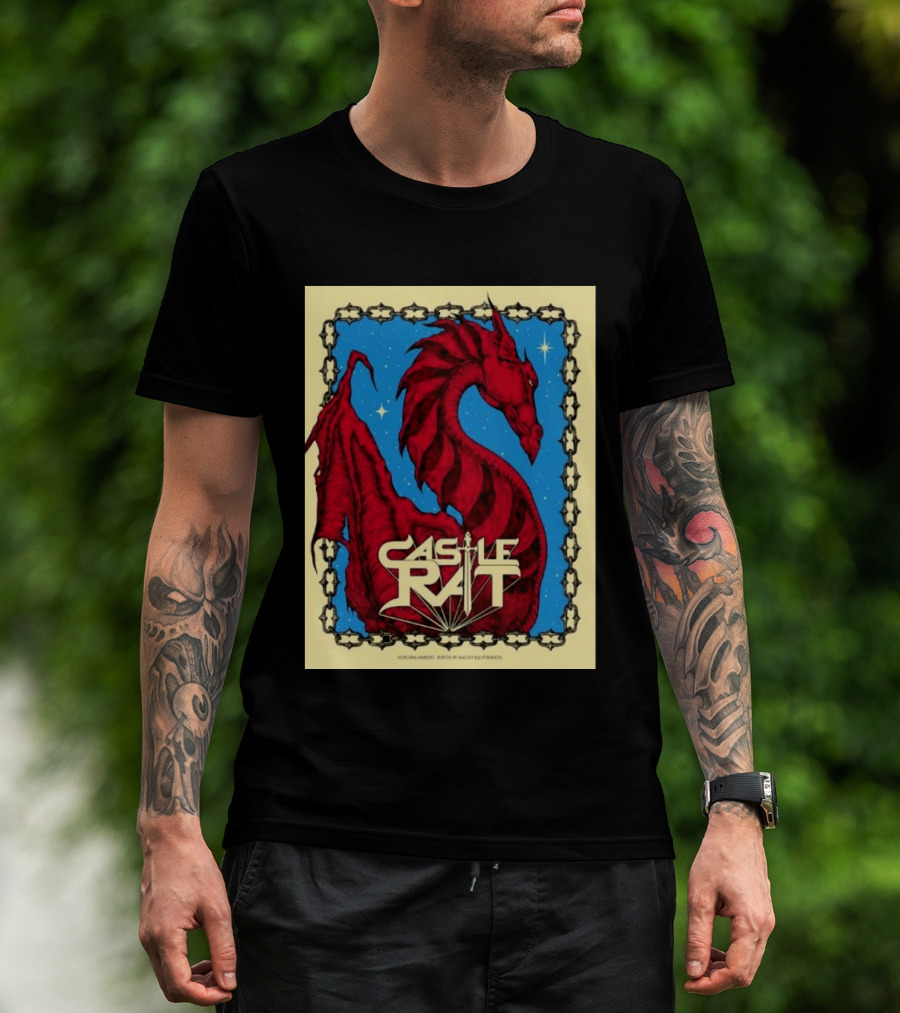 Castle Rat Sword Dragon LuckyFes'26 Babymetal Quick Dry 15 T-Shirt