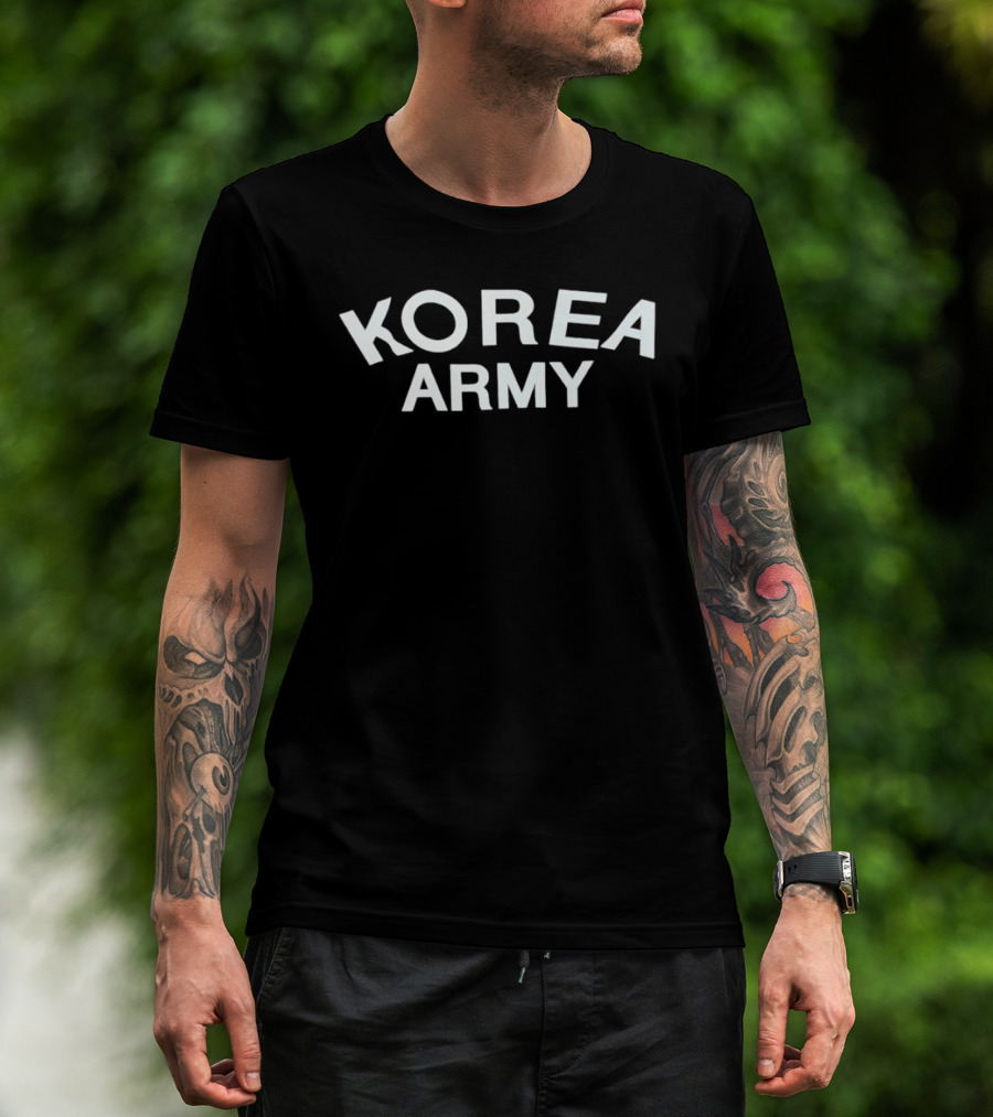 Korea Army Military South Korean Armed Forces T-Shirt