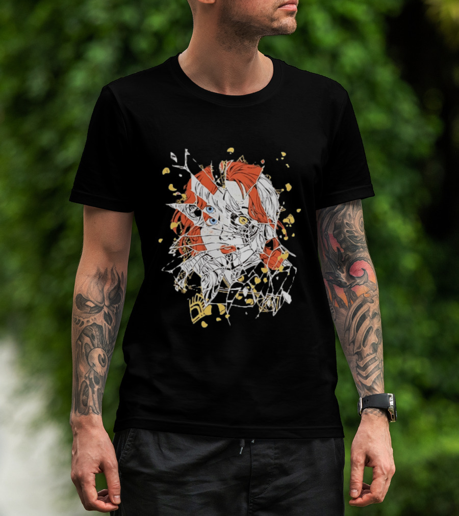 Chucky Shattered Glass Child's Play Horror T-Shirt