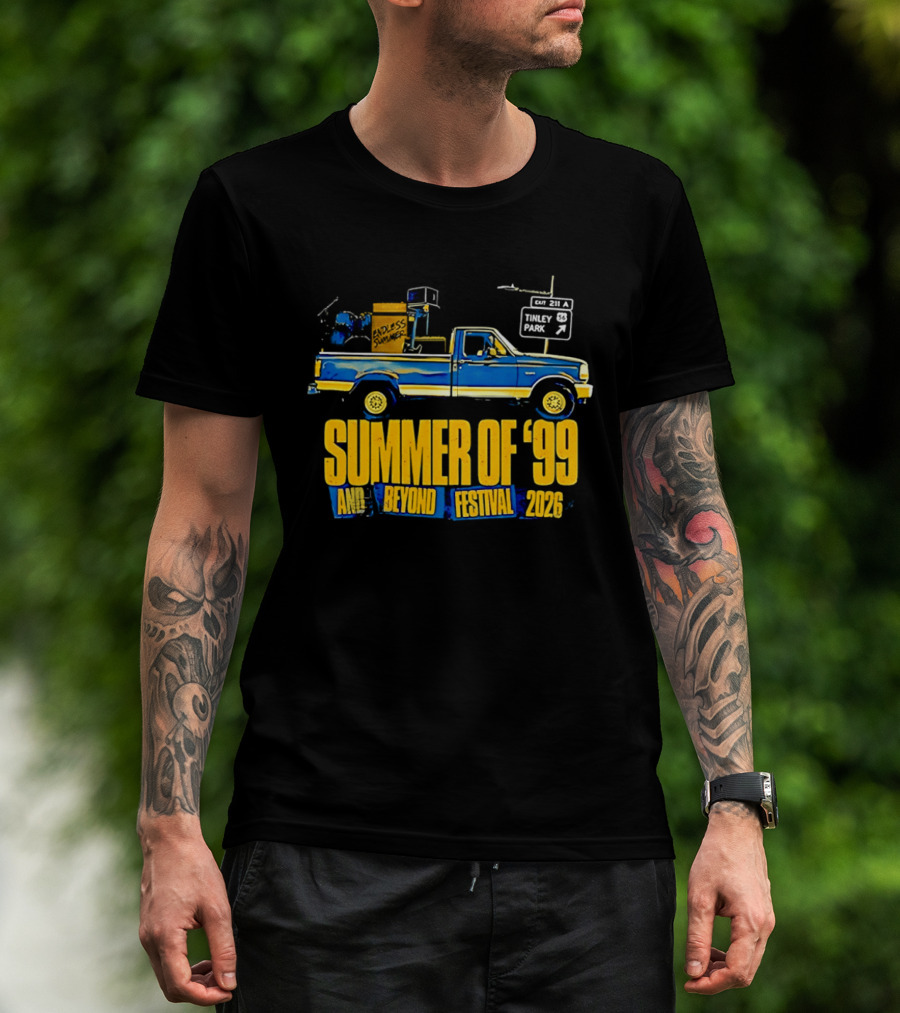 Creed Summer Of 99 And Beyond Festival Tinley Park July 18 19 2026 Truck T-Shirt
