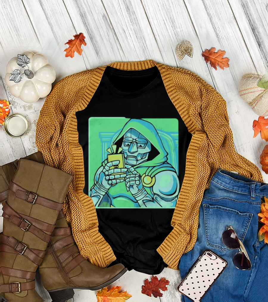 Doctor Doom Marvel Villain Doom Scroll Of Doom T-Shirt