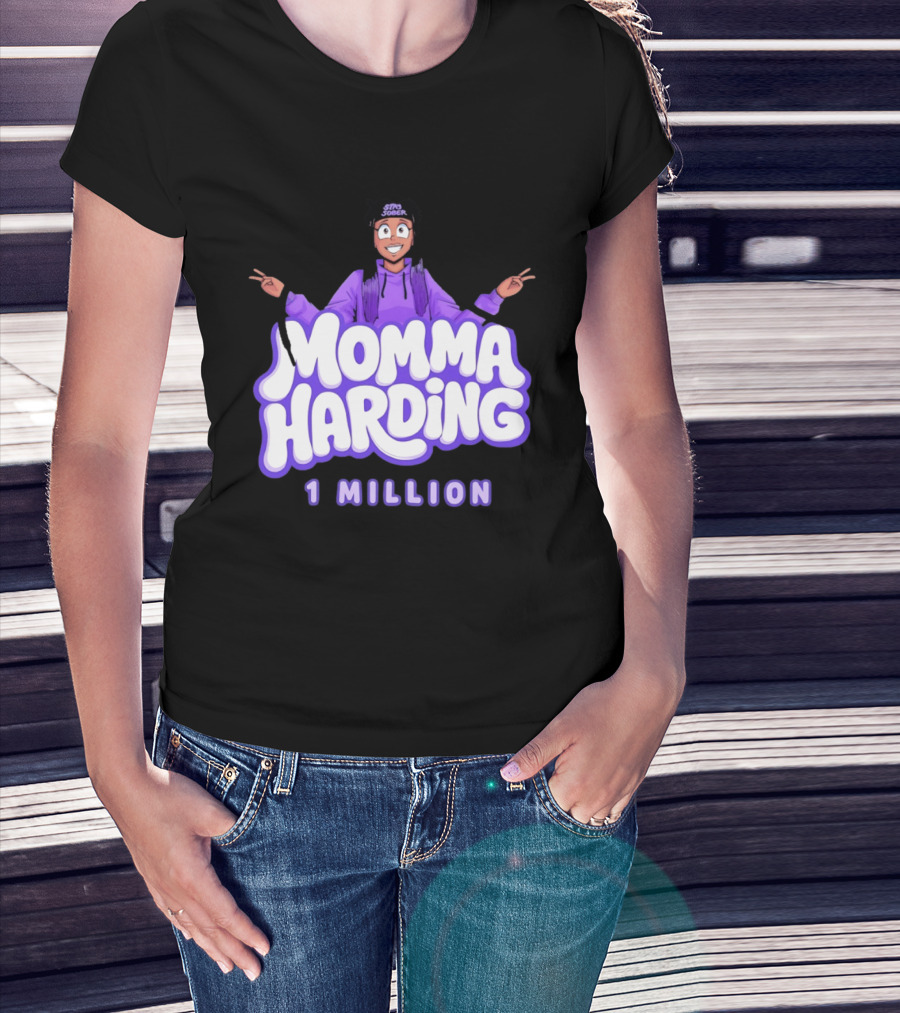 Momma Harding Stay Sober 1 Million Content Creator Celebration T-Shirt