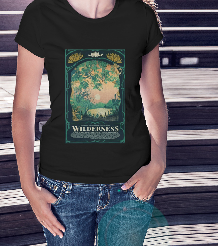Wilderness Festival Aug 02 2026 Cornbury Park Oxfordshire Scissor Sisters The Last Dinner Party Carl Cox Annie Lennox T-Shirt