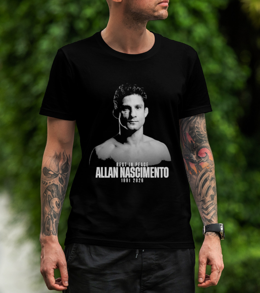 Rest In Peace Allan Nascimento 1991 2026 Memorial T-Shirt